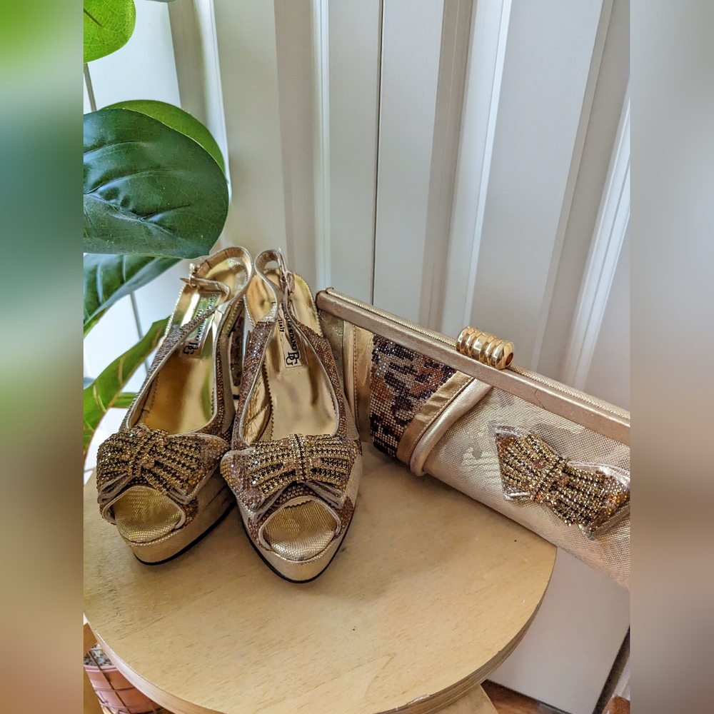Bruno Giordano Gold shoe